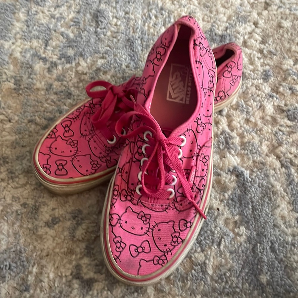 Pink Hello Kitty Vans